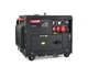 Генератор дизельний Tvardy T05008 трифазний 4-х тактний електростартер з акумулятором 30 А/год мідна обмотка бак 16 л 12/230/400 В 2/6 кВт (T05008) - зображення 1
