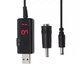 Кабель перетворювач USB-DC для роутера 9V/12V з перемикачем та перехідником 5.5*2.1/3,5*1,3 - зображення 2