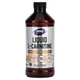 Жидкий L-карнитин 1000 мг Now Foods Liquid L-Carnitine вкус лимона 473 мл - изображение 1