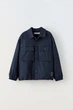 Подростковая ветровка из нейлона Zara 5644/690 140 см Синий - изображение 2