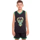 Форма баскетбольная детская NBA клуб Milwaukee Bucks 34 NB-Sport размер 2XL 150-162 см цвет черно-зеленый BA-0972 - изображение 5