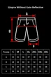 Чоловічі Трикотажні Шорти Gate Reflective Black 3XL (8049220) - изображение 7