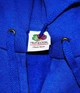 Кофта мужская Fruit of the Loom Cl. hooded sweat jacket S Ярко-синий (062062051S) - изображение 3