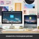 Клавіатура Logitech MX Keys Mini для Mac Wireless Illuminated Pale Grey (920-010526) - зображення 4