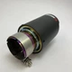 Насадка наконечник глушителя Akrapovic AK 63-89 ZBD carbon d63мм L170мм зовн d89мм на выхлопную трубу SV0380 - изображение 4
