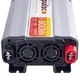 Перетворювач напруги PULSO/IMU 820/12V-220V/800W/USB-5VDC2.0A модифікована синусоїда клеми - зображення 4