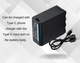 Аккумулятор NP-F980 NP-F970 NP-F960 с функцией Powerbank и USB для камер SONY и LED света 10000 ma (001) - изображение 6
