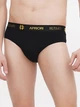 Набор трусов брифы мужской Apriori Вільні AVN-000019 XL 2 шт Черный/Джинс (ROZ6400175201) - изображение 7