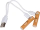Аккумуляторы микропальчиковые ААA 450Mah 1.2V с зарядкой TYPE C - блистер 4 шт + кабель TYPE-C - изображение 1