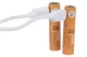 Аккумуляторы микропальчиковые ААA 450Mah 1.2V с зарядкой TYPE C - блистер 4 шт + кабель TYPE-C - изображение 2
