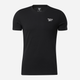 Футболка бавовняна чоловіча Reebok Identity Small Logo Tee 100054973 M Чорна (4065425534932) - зображення 5