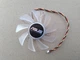Вентилятор Everflow для відеокарти ASUS 3-pin R128015SH (R128015BH R128015SU FD8015U12D R128015BU FD8015U12S) (№25) - зображення 1