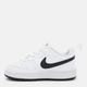 Детские кеды для мальчика Nike Court Borough Low Recraft (Td) DV5458-104 27 (10C) White/Black (196968174553) - изображение 3