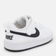 Детские кеды для мальчика Nike Court Borough Low Recraft (Td) DV5458-104 27 (10C) White/Black (196968174553) - изображение 4