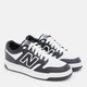 Sneakersy młodzieżowe chłopięce New Balance 480 GSB480BW 36 (4US) Czarny/Biały (197375092119) - obraz 2