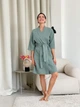 Халат женский COSY кимоно из муслина S темно-оливковый M11 - изображение 4