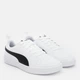 Sneakersy chłopięce Puma Rickie JR 38431103 37 Białe z czarnym (4064536267746) - obraz 2