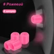 Неонові ковпачки на ніпель колеса Luminous Valve Cap Rose 4 штуки - изображение 1