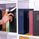 Сейф книга тайник на ключі металева велика "Англійська словник", 265х200х65 мм - зображення 4