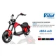 Электроскутер Chopper 3000W, 60V20Ah, Red - изображение 2