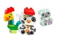 Дитячий конструктор LEGO DUPLO My First Поїзд тварин 19 шт. деталей від 1.5 років (10412) - зображення 4