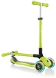 Дитячий 3-колісний самокат Globber Primo Foldable Lights Lime Green, 432-106-3 - зображення 3
