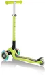 Дитячий 3-колісний самокат Globber Primo Foldable Lights Lime Green, 432-106-3 - зображення 6