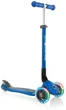 Дитячий 3-колісний самокат Globber Primo Foldable Lights Navy Blue, 432-100-3 - зображення 1