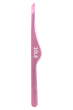 Пинцет скошенный профессиональный для бровей Zola light pink - изображение 1