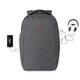 Городской рюкзак для ноутбука Tigernu T-B3237U 16'' with box Grey (T-B3237U) - изображение 5