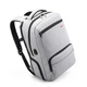 Рюкзак с USB-портом Tigernu T-B3319, 25 л, для ноутбуков 15.6", водоотталкивающий нейлон, Серебристо-Серый (T-B3319) - изображение 2