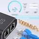 Адаптер спліттер Ethernet LAN RJ45 - 2 x RJ45 Одночасне підключення 2-х пристроїв до інтернету 1000Mbps (486780) - зображення 6