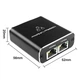Адаптер спліттер Ethernet LAN RJ45 - 2 x RJ45 Одночасне підключення 2-х пристроїв до інтернету 1000Mbps (486780) - зображення 7