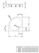 Душовий піддон Radaway Patmos A 100x100 4S11155-03 - зображення 3