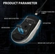 Геймерська акумуляторна бездротова (Bluetooth + 2,4G) миша Attack Shark X5, PixArt PAW3212, 4000DPI, White (X5-3212W) - зображення 9