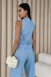 Стильний жіночий жилет Jadone Fashion Манго S синій - зображення 3