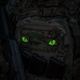 Нашивка M-Tac Tiger Eyes Laser Cut (пара) Multicam/Green/GID - изображение 5