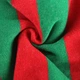 Панчохи у зелені та червоні смужки косплей ельфа гнома новорічний аксесуар 11980 one size - зображення 2