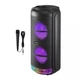 Портативная Bluetooth колонка TMG RX-8228 8" RGB чемодан с караоке 2400 mAh 20W Black (3_05073) - изображение 1