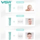 Машинка для стрижки детей VGR V-150 Baby аккумуляторная 3 насадки IPX7 800mAh 5W Blue (3_05136) - изображение 3