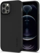 Чохол протиударний Spigen Thin Fit (Original) для Iphone 12/12 Pro Black ACS01696 - зображення 1