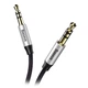 Кабель Baseus Yiven Audio Cable M30 1M Silver+Black CAM30-BS1 - изображение 2