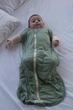 Дитячий обважений спальник LULLABOO М 92 см 9-18 місяців Оливка - зображення 1