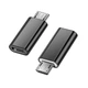 Адаптер перехідник Type-C - Micro USB Black - изображение 2