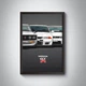 Набір постерів Nissan GT-R / Плакати Ніссан GTR / 3 шт, А3 / авто плакат - изображение 3