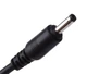 Кабель живлення DC 3.5*1.35 мм USB -> круглий штекер 1м 5В 5V для роутера Чорний - зображення 2