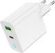 Сетевое зарядное устройство Gembird PD 20W USB-А + Type-C (TA-UC-PDQC20L-W-01) - изображение 6