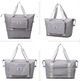 Дорожная сумка трансформер водонепроницаемая для ручной клади 3в1 Серый (370447) - изображение 2