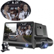 Видеорегистратор с 3 камерами Car DVR WDR Clefers - FullHD 1080P - Экран 4" - Ночной режим, Парковка, Стабилизация (509850х3) - изображение 5