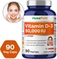 Вітамін D3 преміум-класу NusaPure Vitamin D3 50,000 IU 90 капсул - зображення 4